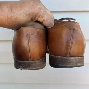 Gucci | Lace Up Burnished Toe Leather Oxfords Loafers US size 7 Amazon.com | Brown Dress Shoe Laces Mens Dress Oxford Shoes  main image 4